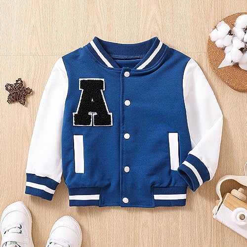 Youth Jacket Boys Winter Windproof Coat Jacket Kids Warm Baseball Outerwear Jacket Boys Snow Coats Size 63