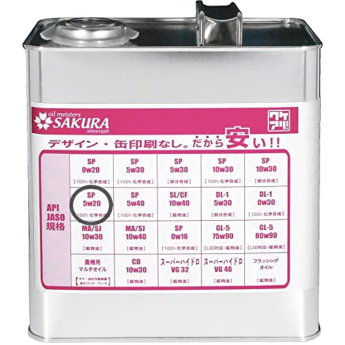 y GWIC 3L z SP 5W-20 100w 3L PA IC 5W20 K\IC S TN {