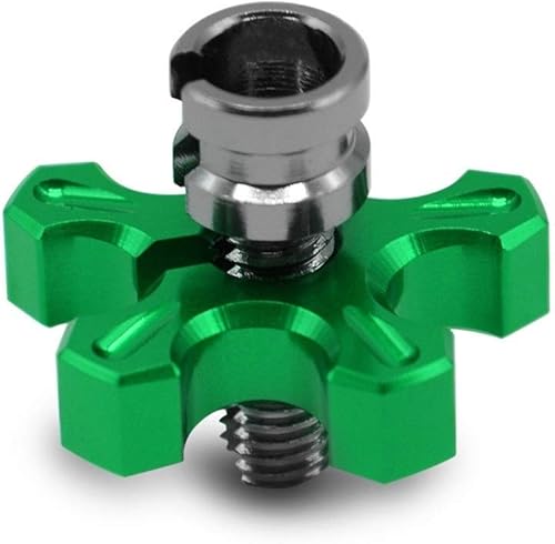 Miniatura 7 de XMEIFEI PARTS Para Kawasaki Z750 Z800 Z1000 Z1000SX VERSYS 1000 ZZR400 ZZR600 Cable de embrague Ajustador de cable de embrague M10 Verde Accesorios