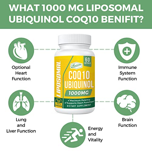 Mecinalis Liposomal Ubiquinol CoQ10 1000mg Softgels