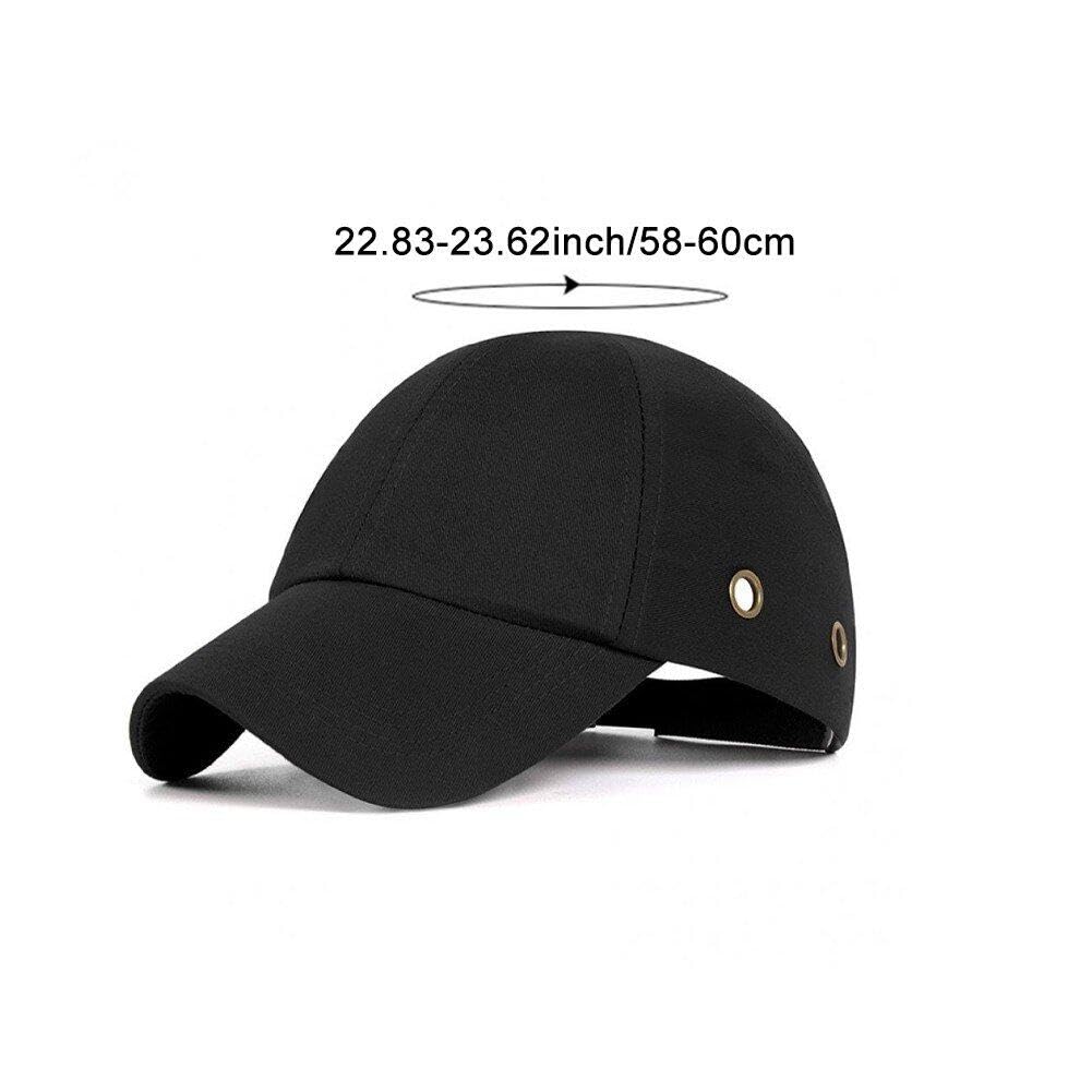 Bump Cap Abs wewnętrzna skorupa czapka bejsbolowa lekka oddychająca twarda czapka robocza kask ochronny czapka antykolizyjna