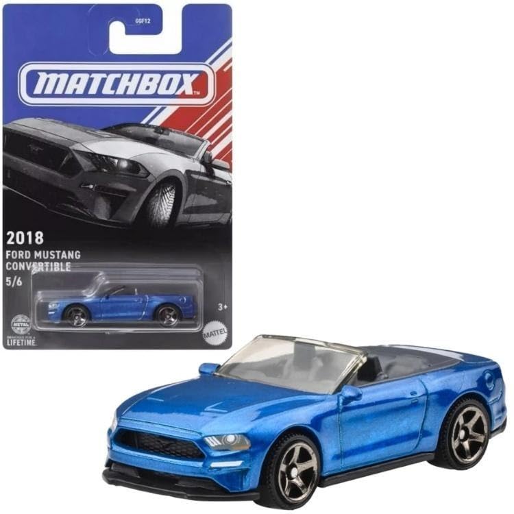 Amazon.com: Matchbox Ford Mustang Convertible Diecast Car, 2018