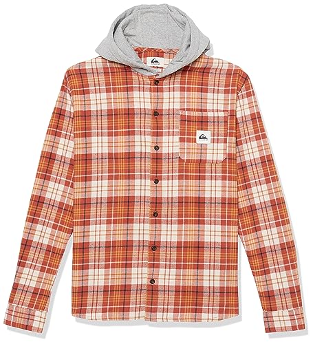 Quiksilver Boy's Halidon Hoodie Button Up Woven Top