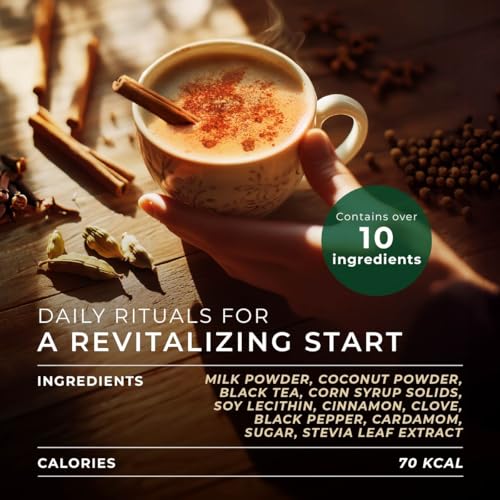 Image of Chai Latte Tea Pod (16 Count) - 100% Natural Caffeinated Black Tea