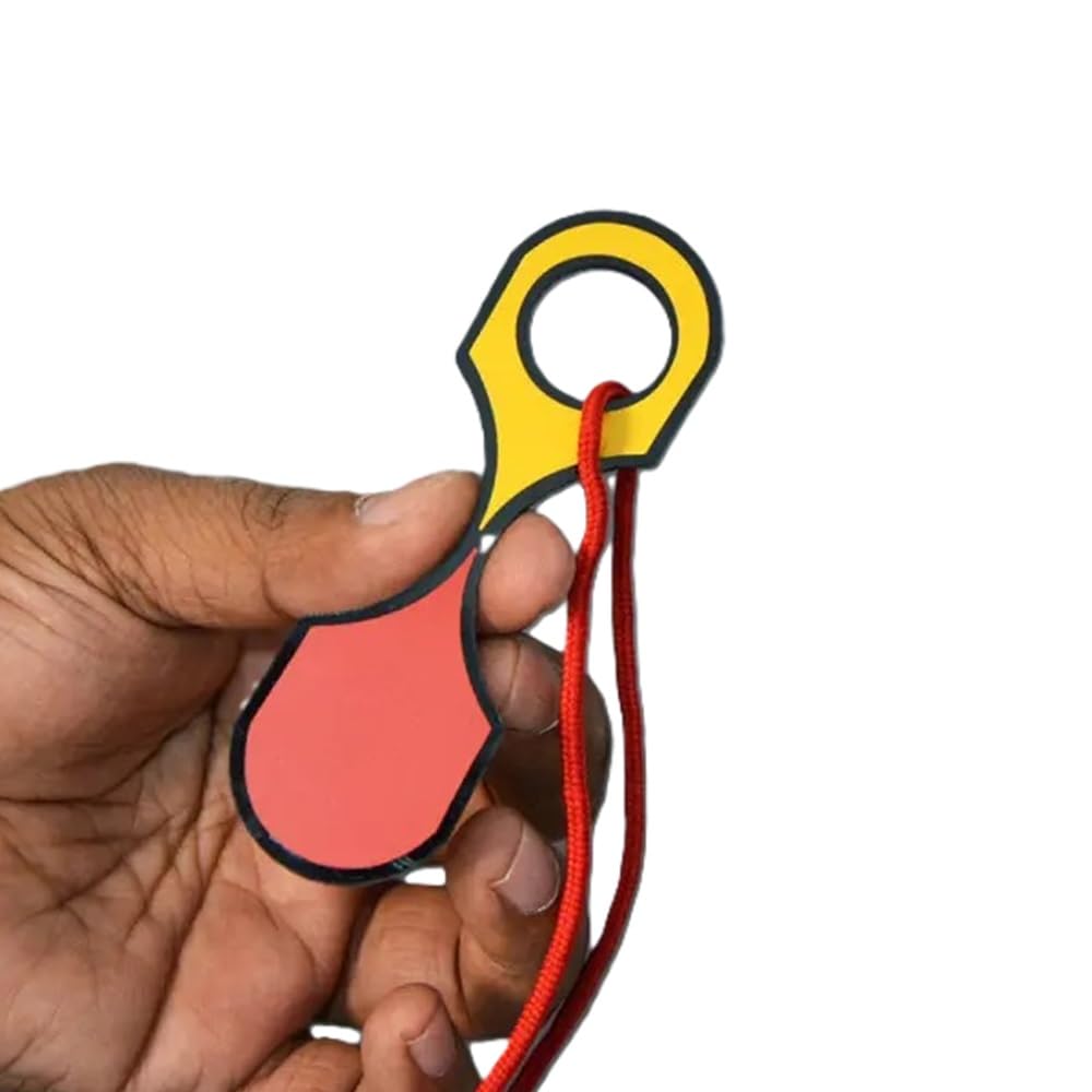 MilesMagic Magicianβs Color Changing Hole Gimmick | Paddle Changing Colour with Lace Inside Visually | Colour Transformation Street or Stage Close Up Magic Trick