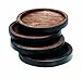 Noritake Kona Wood 3-3/4-Inch Coasters, Set of 4