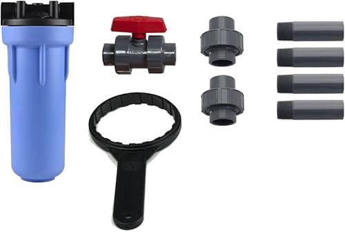 Miniatura 4 de Sistema de filtración de agua Aquasana Chloramines para toda la casa, Azul, EQ-600-AMZN