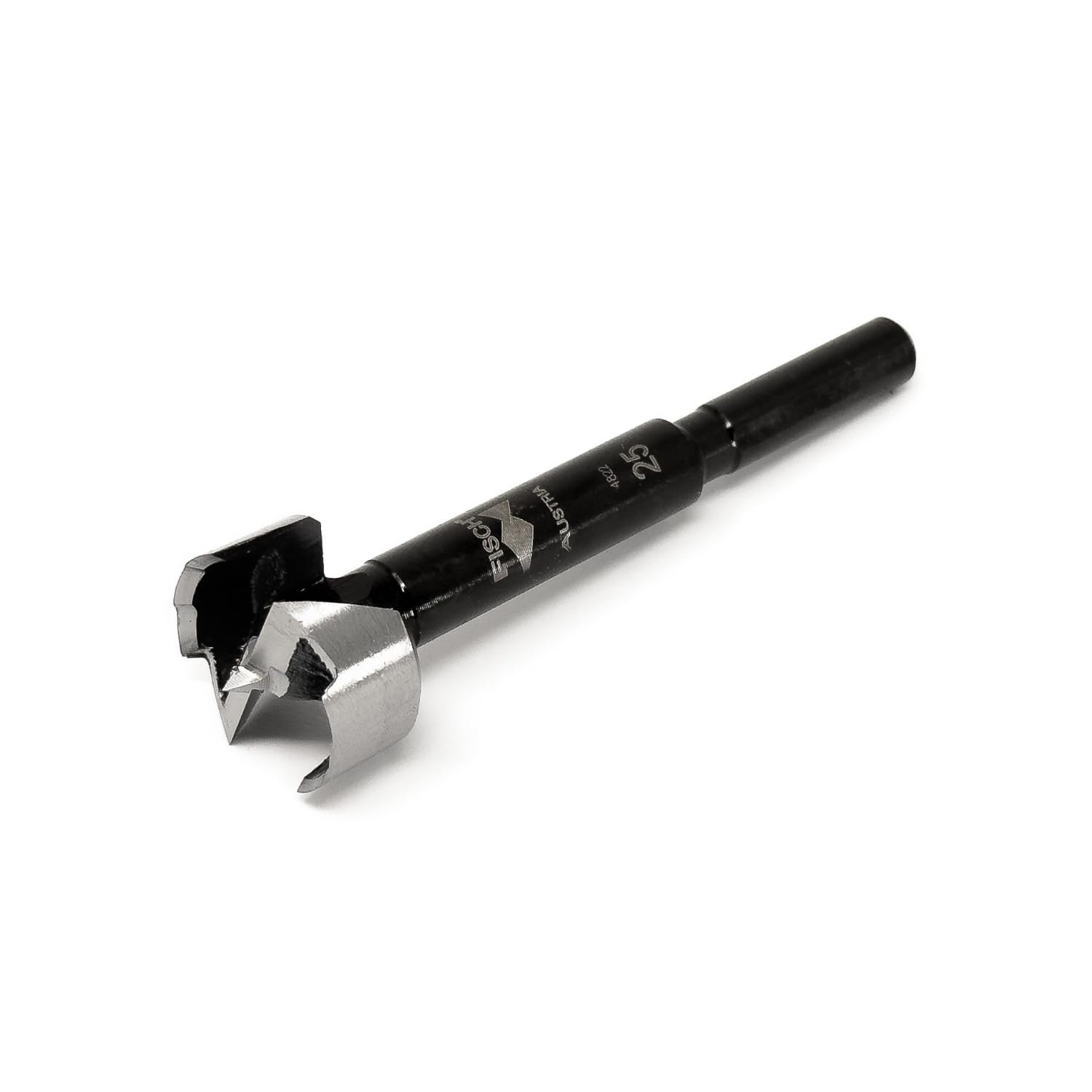Wiertło Black Shark Pro Forstner Ø 25 mm, długość 88 mm, trzonek 8 mm z 3 spłaszczeniami