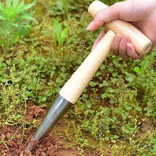 2 utensilios de acero inoxidable para siembra y trasplante miniatura 7