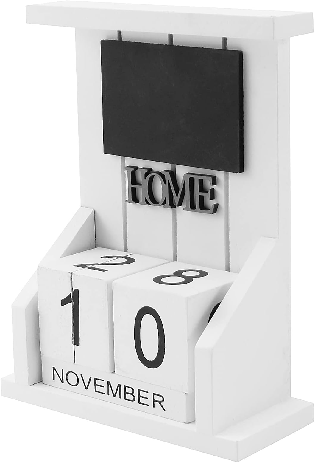 Free Download PATIKIL Insert Perpetual Calendar, Desktop Plastic Calendar Stand Month Week Date Display For Desk Shop Office Home Decoration, Black Calendrier De Table 2026 En Français - View #5