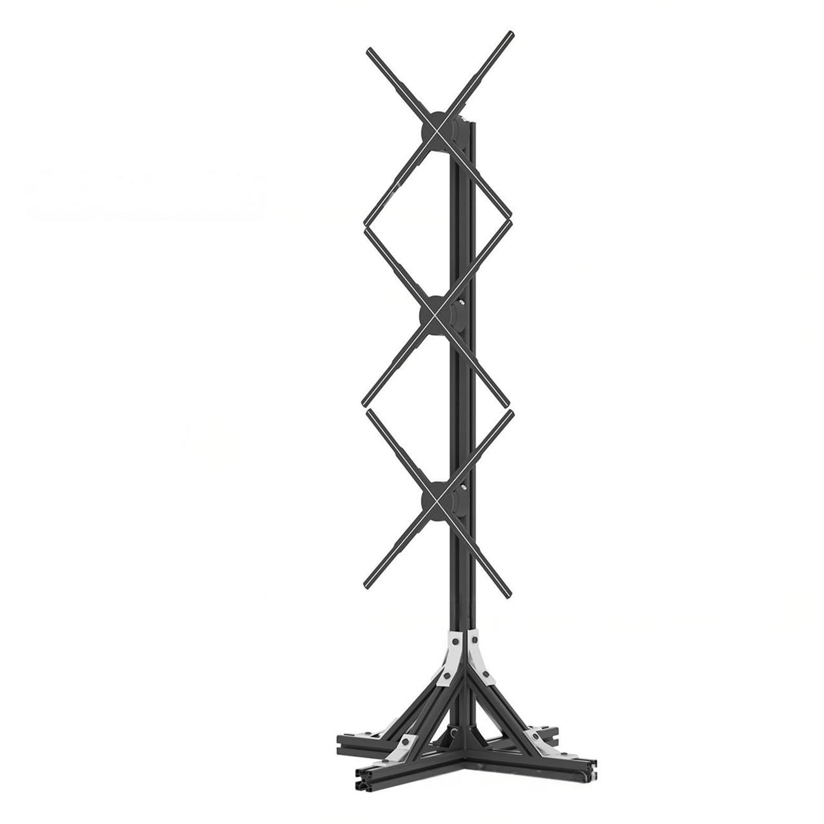 3D Ologramma Fan Indoor Education 3D Ologramma Proiettore 56 centimetri 1 * 3 Display Led Fan 3D Pubblicità Animata Altre attrezzature ologramma Splicing Proiezione personaggio anime, feste
