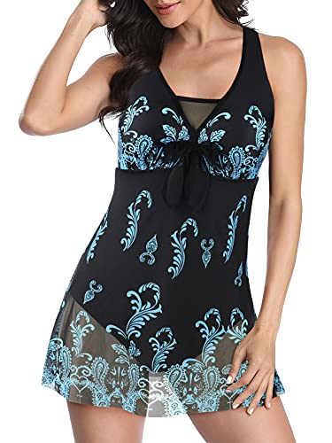 Image of American Trends Women's High Waisted Bikini Bottoms Swimming Suits Tummy Control Bathing Suits