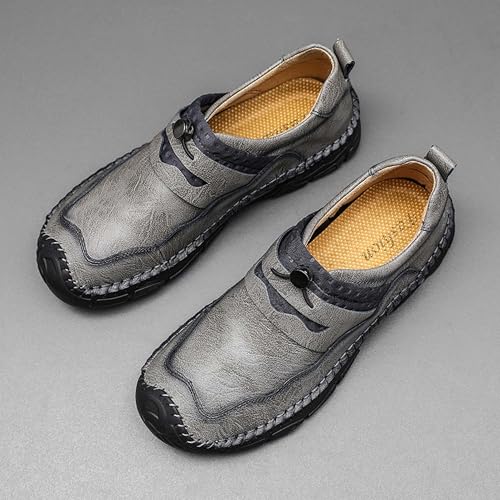 Men's Casual Walking Loafers Classic Business Office Formal Uniform Driving Work Slip Resistant Lightweight Outdoor Sports Climbing Hiking Shoes3