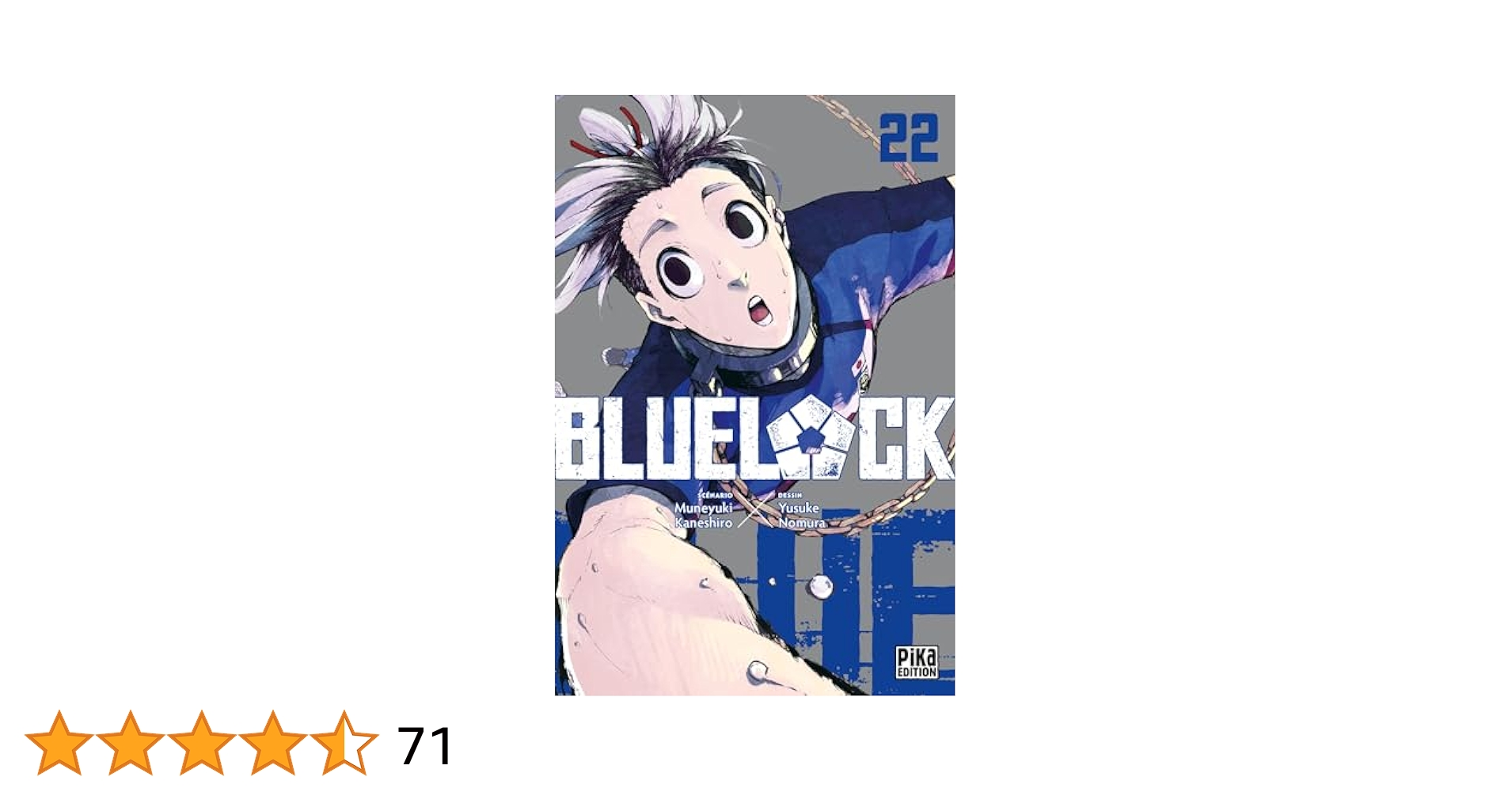 ブルーロック　1〜22巻　以下続巻　BLUELOCK Amazon.com: Blue Rock 01 (Japanese Edition): 9784065134009