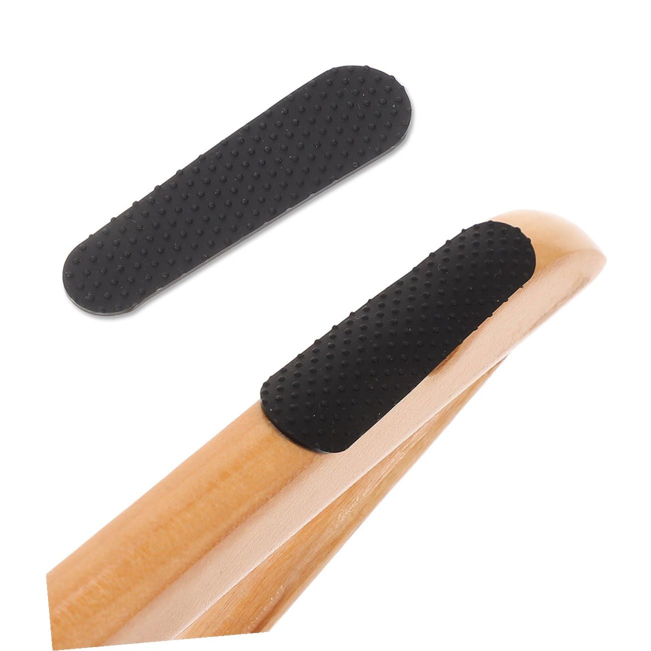 200 empuñaduras de silicona antideslizantes para colgar madera y plástico, almohadillas adhesivas resistentes para conservación de ropa y soluciones de almacenamiento seguro