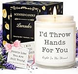 Candles Gifts for Women, Birthday Gifts for Women, Unique Friendship Gift for Womens, Best Friend, Her, Sister, Bestie, Girlfriend, Mom, Funny Scented Candle with Replaceable Stickers