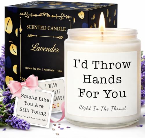 Candles Gifts for Women, Birthday Gifts for Women, Unique Friendship Gift for Womens, Best Friend, Her, Sister, Bestie, Girlfriend, Mom, Funny Scented Candle with Replaceable Stickers