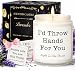 Gifts for Women, Birthday Gifts for Women, Unique Friendship Gift for Womens, Best Friend, Her, Sister, Bestie, Girlfriend, Mom, Funny Scented Candle with Replaceable Stickers