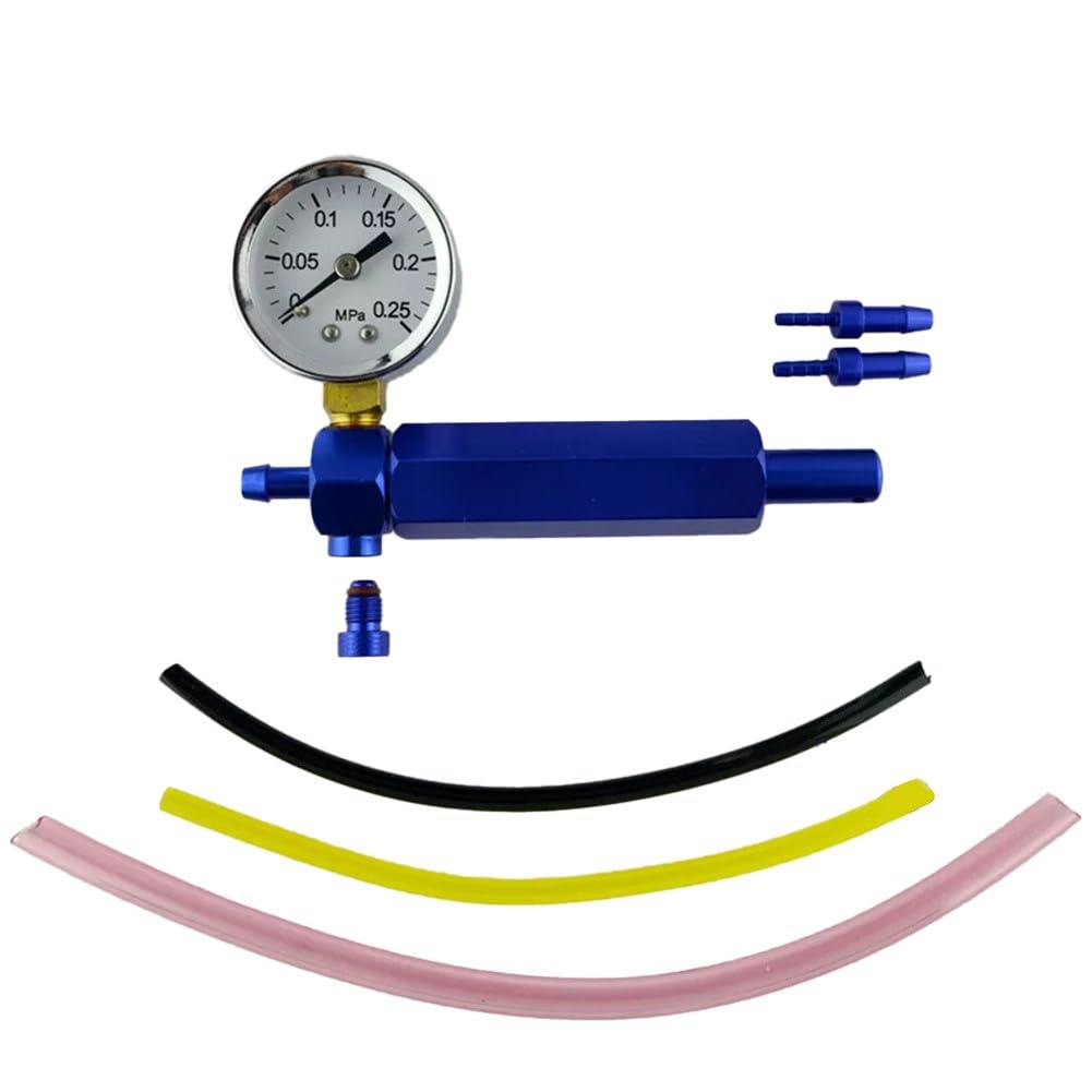 Testeur de fuite de carburateur, kit de manomètre, outil 15 PSI pour 57-21, 705-020, cadran en métal pour réparation de moteur à 2 temps
