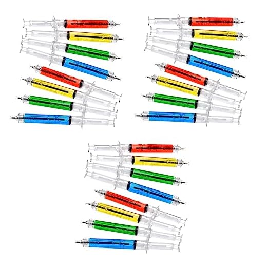 FAVOMOTO 150 Piezas Bolígrafos Inyectores Precioso Bolígrafo Bolígrafos De Pluma De Estudiante Rotuladores Pluma De Acuarela De Aguja Pluma De Jeringuilla Fluorescencia Niño