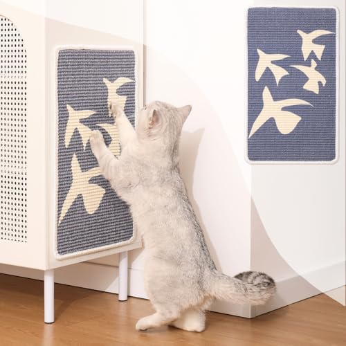 Furrther Sisal Cat Scratcher Post Mat, Durable and
