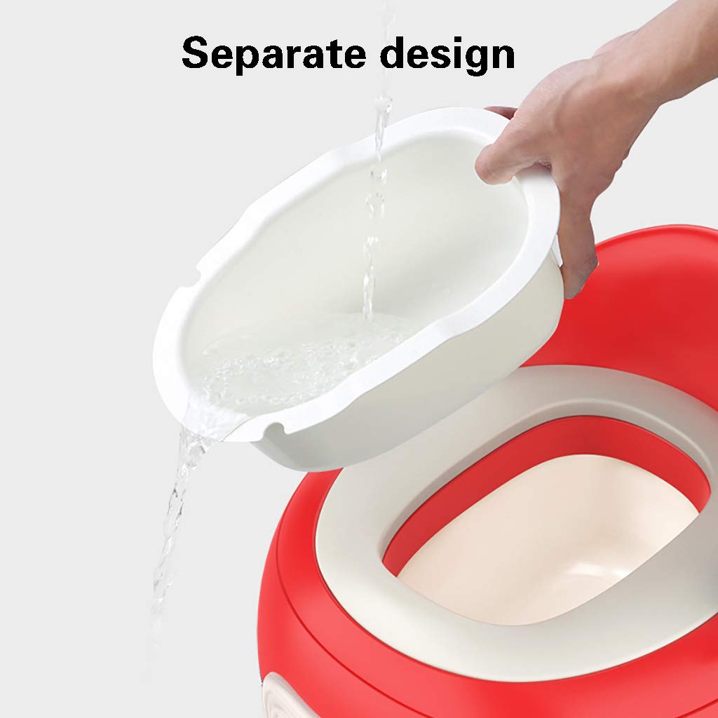 Vasino per Bambini, Design Ergonomico per Vasino per Vasino, Design Separato per Padelle per Una Facile Pulizia Perfetto per Bambini Piccoli