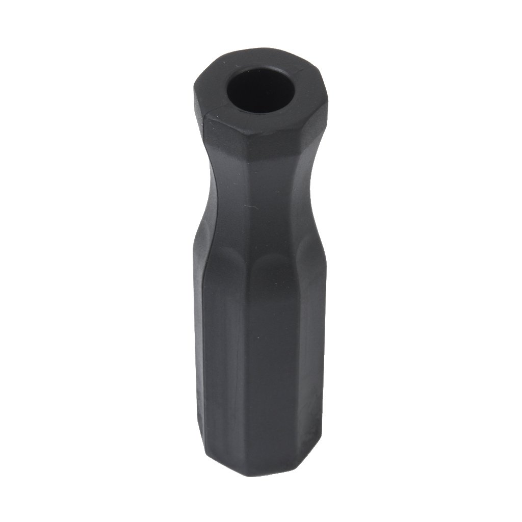 Toygogo 2pcs Kicker Handles Ø 16mm Rods Foosball Table Spare Parts Rubber Kicker Handle