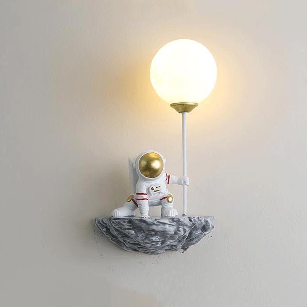 Applique murale enfant astronaute pour rassurer les garçons la nuit