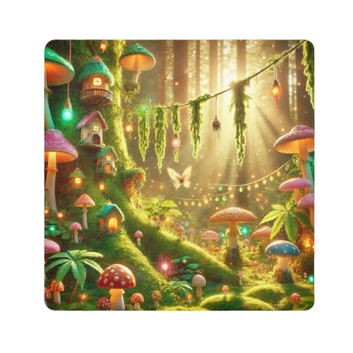 ODAWA Camera Lens Wrap Cloth Forest Mushrooms Light Self-adhesive Cloth 13.8