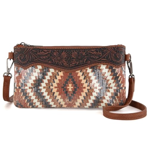 Montana West Crossbody Bags for Women Western Clutch Purses Cross Body Bag with Removable Strap4