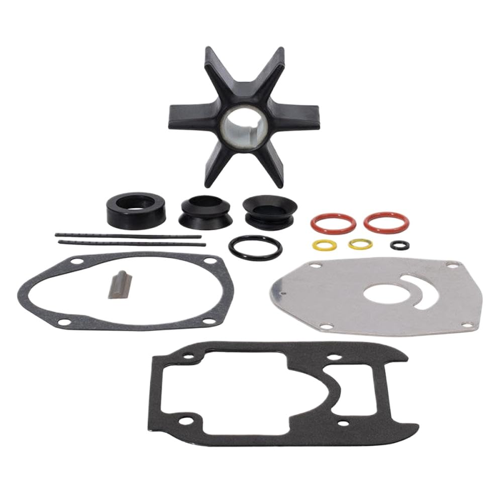 Kit de reparación de bomba de agua 8M0142980 8M0205803 compatible con motor Quicksilver 3.4L V6 4.6L V8
