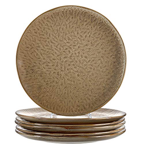 Leonardo Matera Keramik-Teller 6-er Set, spülmaschinengeeignete Speise-Teller, Essteller mit Glasur, 6 runde Steingut-Teller, Ø 27 cm… – Ansicht 1