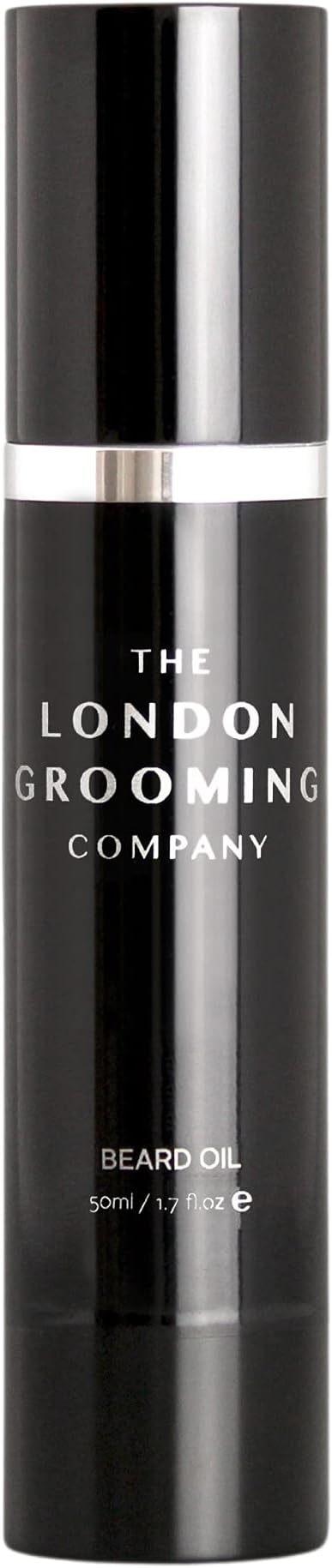 The London Grooming CompanyBeard Oil | Beard Growth and Maintenance Treatment | Prevents Dry Skin | All Natural Ingredients | 1.7 Fl Oz (50ml)