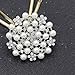 Amosfun 2 piezas clips de zapatos de diamantes de imitación moda diamante...