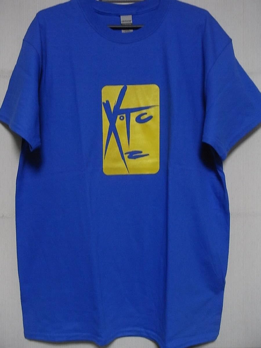 Amazon.co.jp: バンドTシャツ XTC ロイヤルブルーボディ