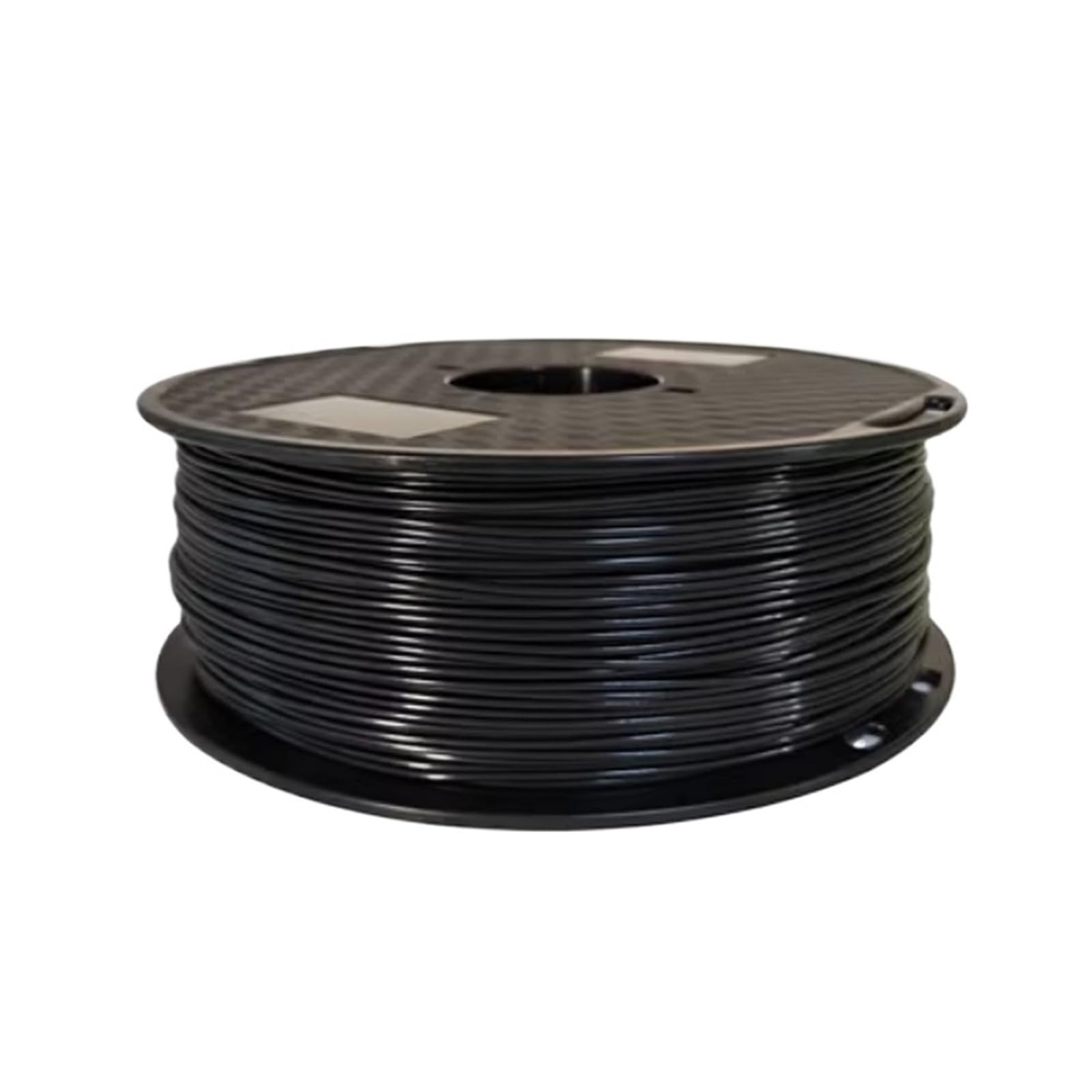 3D Printer Filament, 3D-Druckerfilament ASA Schwarz Weiß 1 kg 1,75 mm Druckmaterialien(Black)