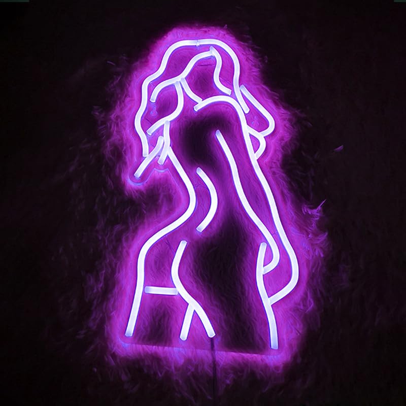 Amazon.com : Girls' neon lights, Neon Sexy Woman Sign,Woman Neon