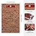 Brick Wall Backdrop Platform 9 and 3/4 King's Cross Station, Party Backdrop Door Curtains for Halloween Party, Christmas, Birthday Gifts, Outdoor and Indoor Photo Props Brick Wall Decoration, Yellow