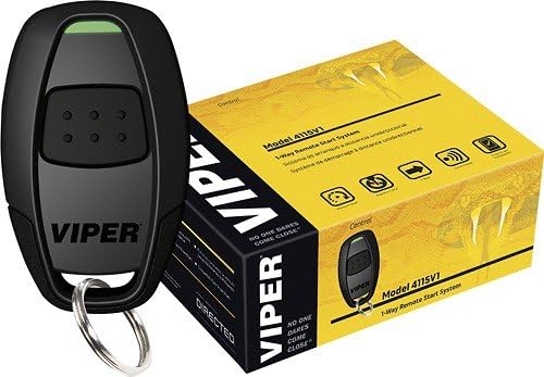 Viper 4105V 1 Way 1 Button Remote Car Starter 4115V and a Free SOTS Air Freshener Included