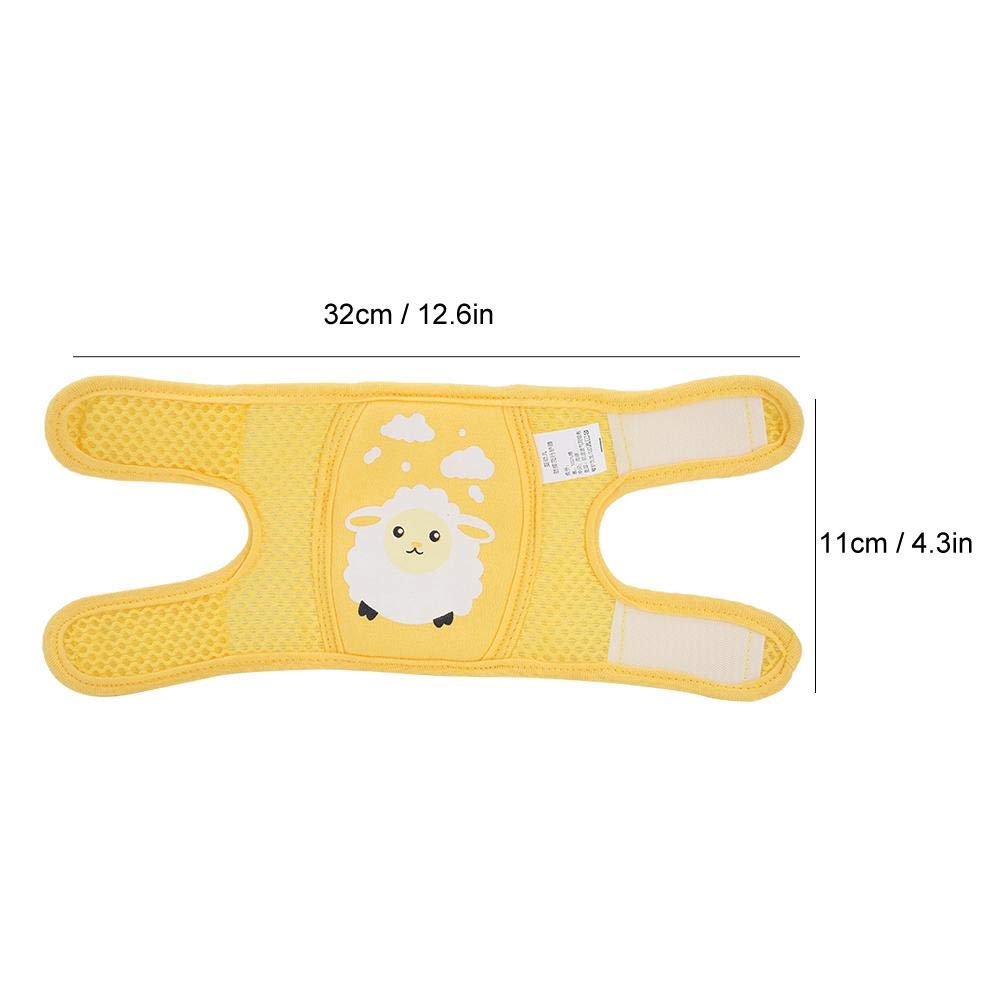 Rodilleras para bebés para gatear, cómodas y suaves protecciones para piernas Accesorios para niños pequeños (Amarillo)