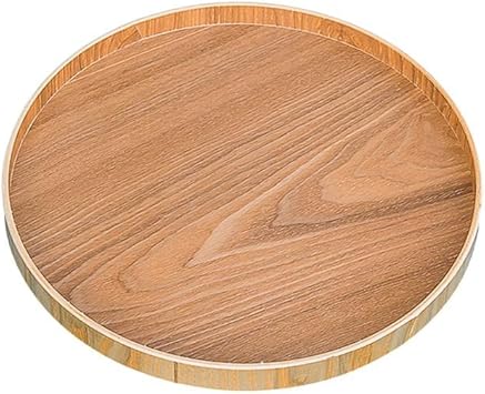 Fruit Bowls Round Tray Serving Plate Snack Dessert Plate Food Server Dishes Drink Platter Desktop Fruit Basket - Thumbnail 2