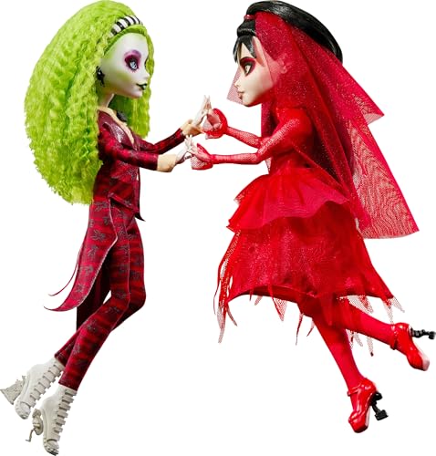 image for Monster High Skullector Beetlejuice Beetlejuice Doll 2-Pack, Collectib