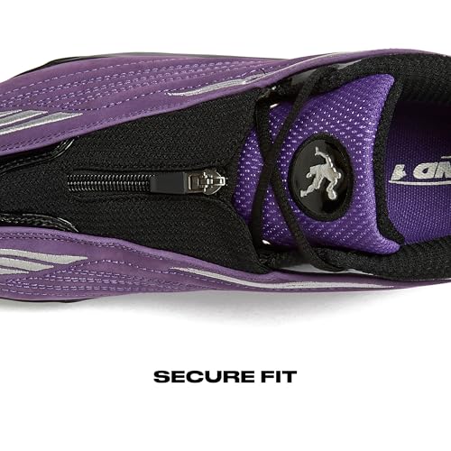 Image of AND1 Mad Game Pro Mens Basketball Shoes, Basketball Shoes Men, Retro Leather Athletic Sports Sneakers