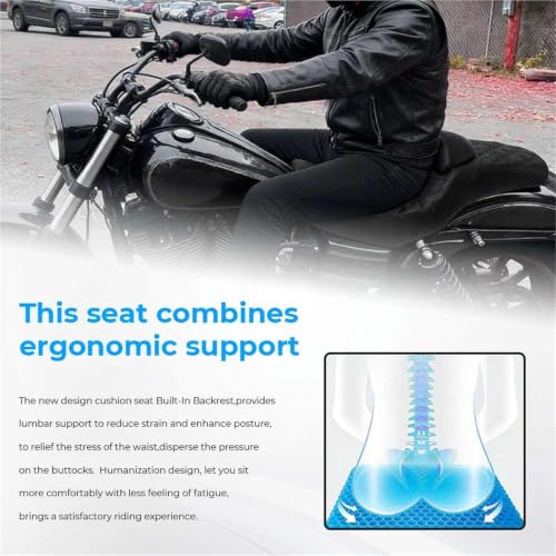 Asiento de pasajero y conductor Dyna FXDB para rutas largas de fin de semana 5