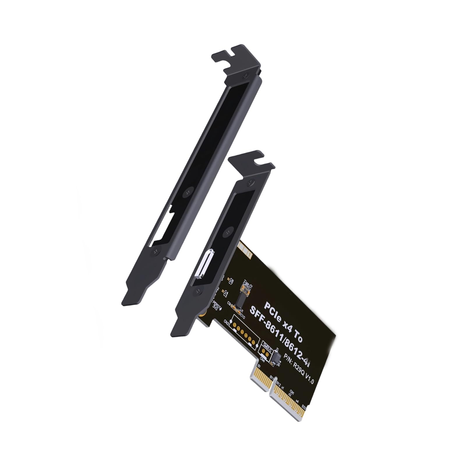 Adaptador PCIe a SFF-8611 con transferencia de datos simultánea y estable 6