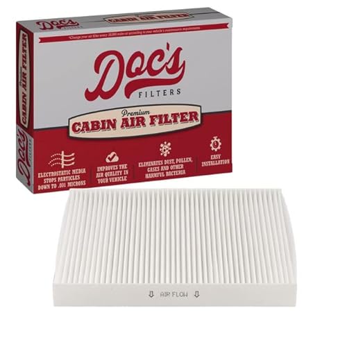 Doc's Filters Dc3881 Cabin Air Filter | Fits Dodge Durango 2011-2023, Jeep Grand Cherokee 2011-2021 #TOP2