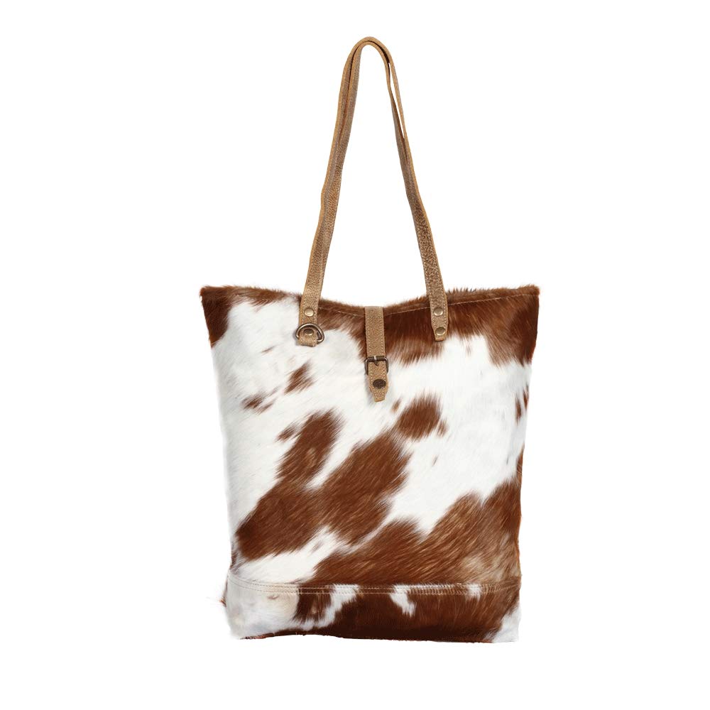 Myra BagMyra S1285 Chestnut Hair On Tote Bag