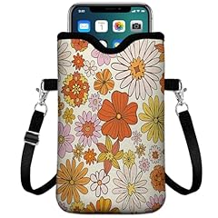 Colorful Flower-Phone Pouch