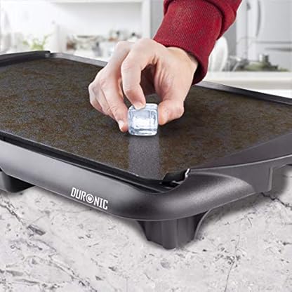 Duronic GP20 elektrischer Tischgrill 2000 W, Antihaftbeschichtung, drinnen und außen, Barbecue Elektrogrill, einfache Reinigung, Easygrill, extragroße Grillfläche – Bild 5