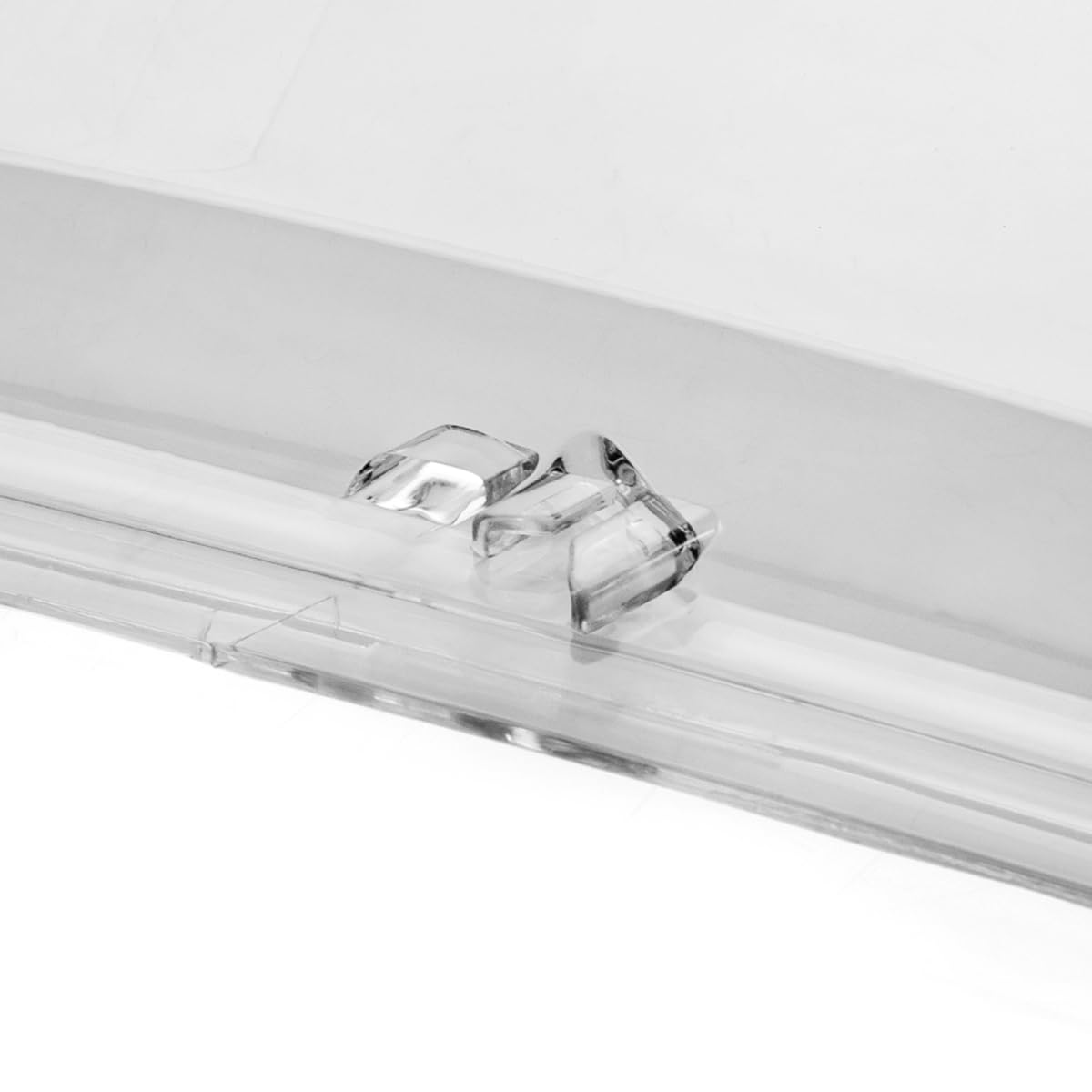 LST Scheinwerferglas (2er Set) Streuscheibe Hauptscheinwerfer Linsenscheibe Frontlicht Abdeckung Glas links + rechts transparent kompatibel mit Audi A4 B6 Limousine Avant 8E2 8E5 2000-2005